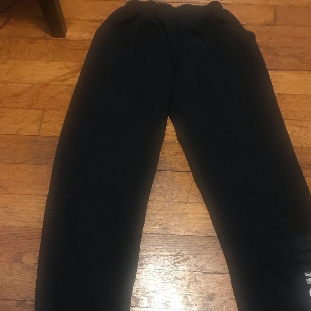 Black sweatpants